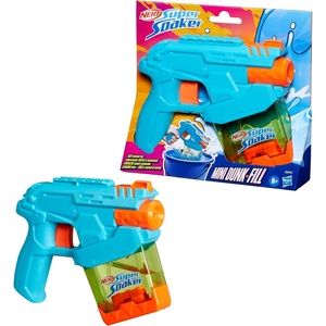 Nerf Super Soaker Mini Dunk-Fill Water Blaster, Easy Instant Fill Tank, Just Dunk & Go, 3.4 Fluid Ounce Tank, Water Toys, Ages 6+