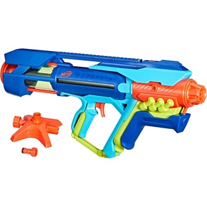 Nerf Super Soaker Power Drench XL Water Blaster, High Performance Pressurized Blasting, Easy Fill Station, Water Toys, Ages 8+