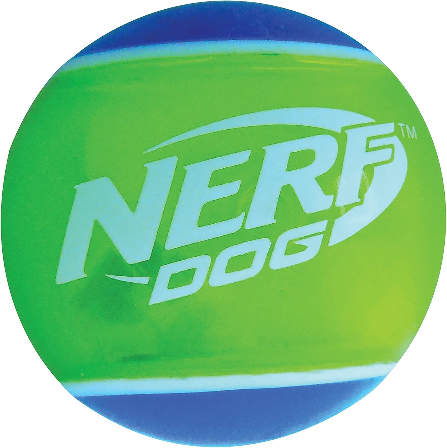 image:imageNerf Dog Rubber Tennis Ball Squeak Toy Durable WaterResistant 25in 2 Pack