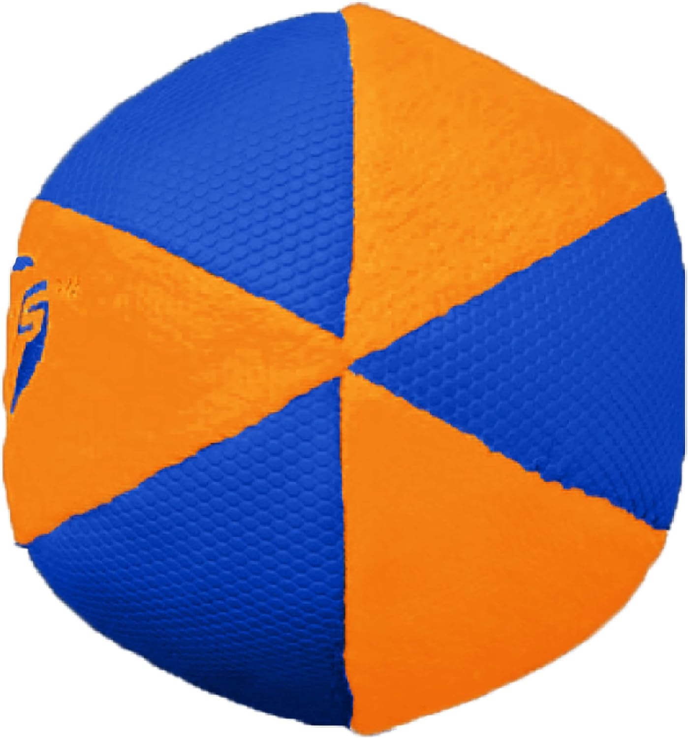 image:imageNerf Dog Trackshot Ball Dog Toy with Interactive Squeaker and Crunch Lightweight Durable and Water Resistant 45 Inches For MediumLarge Breeds Single Unit BlueOrange