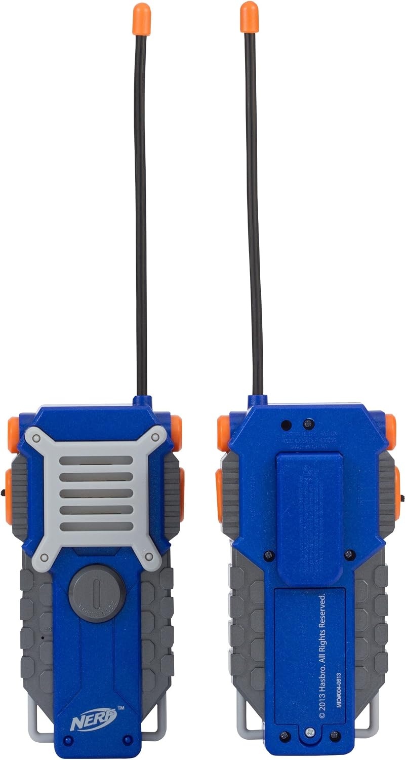 image:imageNerf Kids Walkie Talkie Set of 2 1000ft Long Range Push to Talk