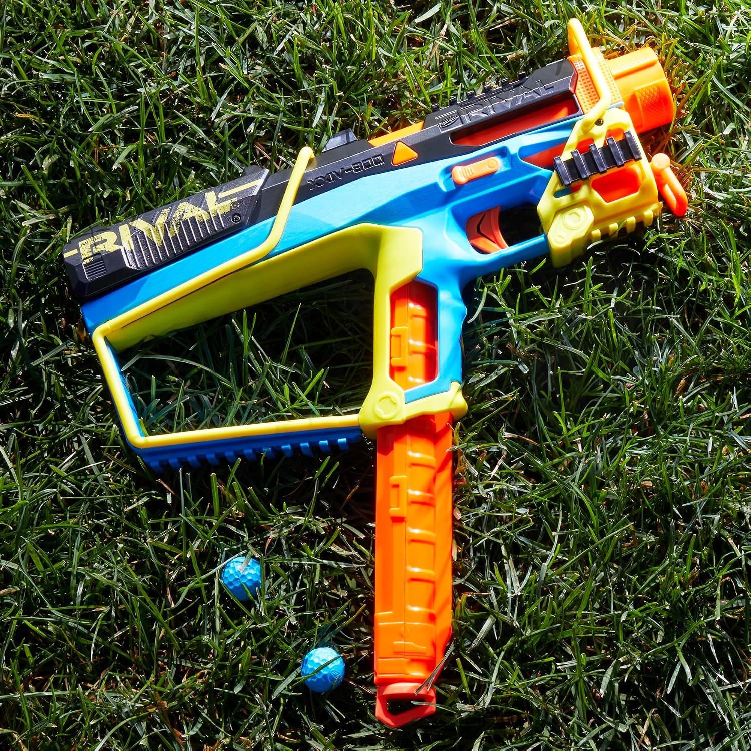 image:imageNerf Rival Mirage XXIV800 Blaster 10 Nerf Rival AccuRounds 2 Ways to Load 8 Round Removable Magazine Pump Action Priming Gifts for Teensyouth large 1113