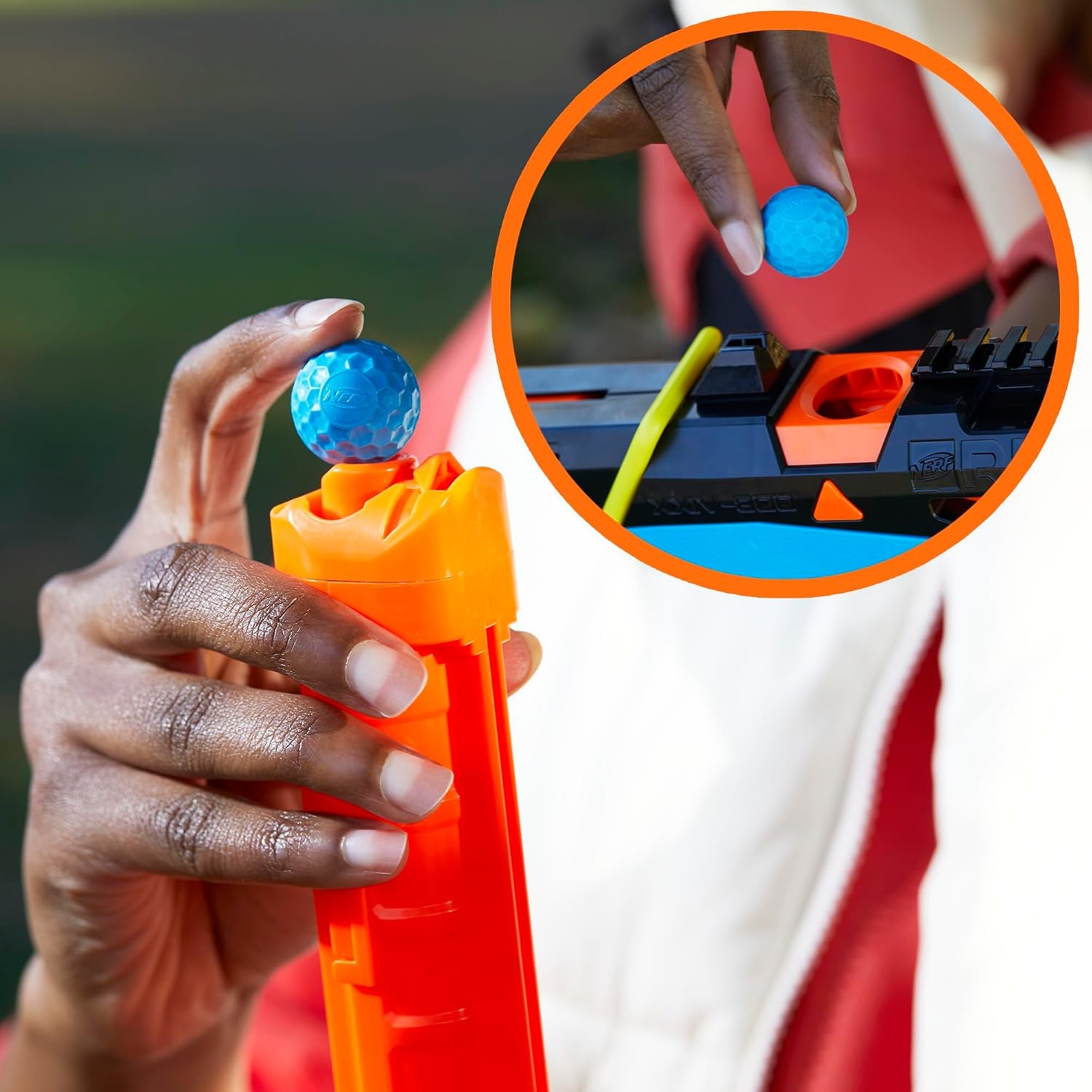 image:imageNerf Rival Mirage XXIV800 Blaster 10 Nerf Rival AccuRounds 2 Ways to Load 8 Round Removable Magazine Pump Action Priming Gifts for Teensyouth large 1113