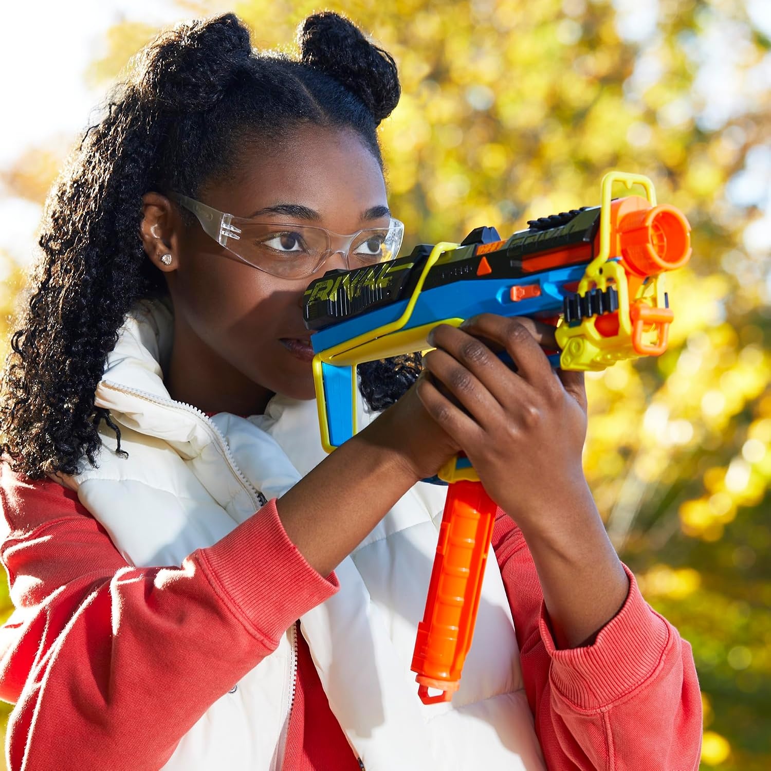 image:imageNerf Rival Mirage XXIV800 Blaster 10 Nerf Rival AccuRounds 2 Ways to Load 8 Round Removable Magazine Pump Action Priming Gifts for Teensyouth large 1113