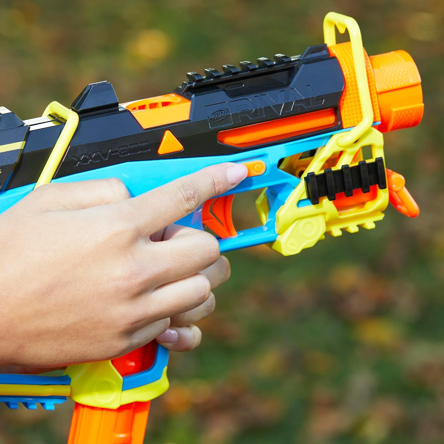 image:imageNerf Rival Mirage XXIV800 Blaster 10 Nerf Rival AccuRounds 2 Ways to Load 8 Round Removable Magazine Pump Action Priming Gifts for Teensyouth large 1113