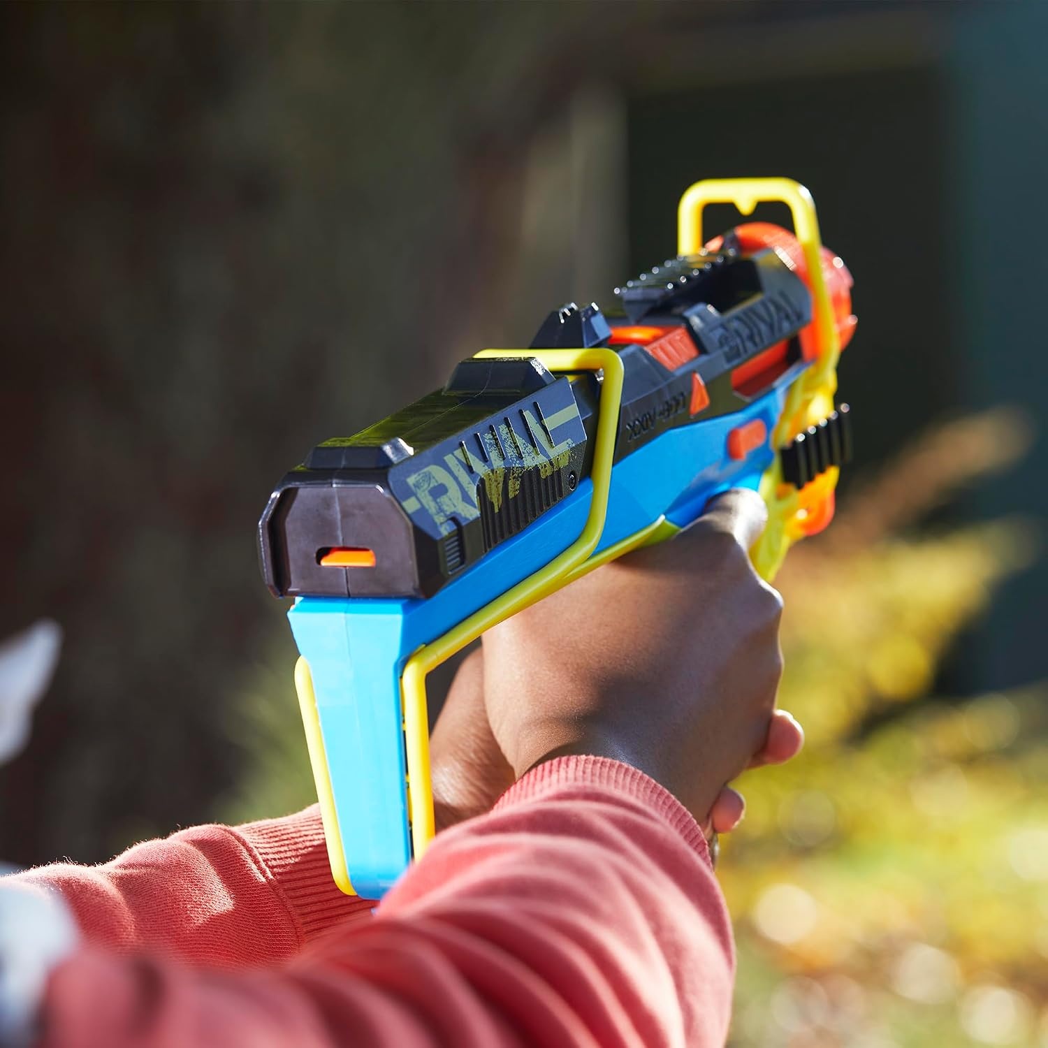 image:imageNerf Rival Mirage XXIV800 Blaster 10 Nerf Rival AccuRounds 2 Ways to Load 8 Round Removable Magazine Pump Action Priming Gifts for Teensyouth large 1113