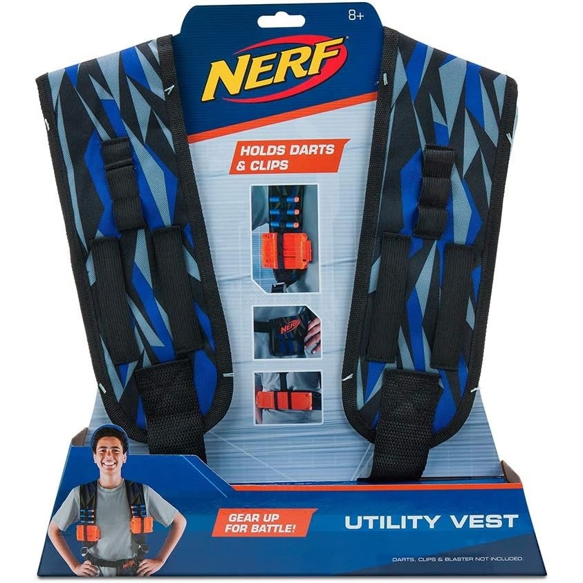 image:imageNerf Elite Utility Vest Tiger Pattern