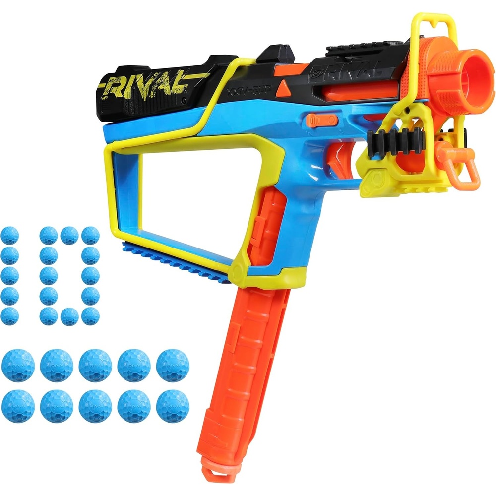 image:imageNerf Rival Mirage XXIV800 Blaster 10 Nerf Rival AccuRounds 2 Ways to Load 8 Round Removable Magazine Pump Action Priming Gifts for Teensyouth large 1113