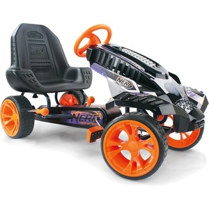 Hauck: Nerf Battle Racer, Pedal Go Kart, Includes a Placeholder for Nerf Blasters, Holds Up to 120 Pounds, Blasters and Darts Not Included, For Ages 4 and up
