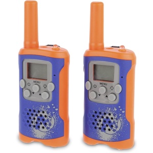 NERF 10 Mile Walkie Talkies Set 37756 | Delivers Transmission with 10 Mile Communication Range, Flexible Safety Antenna & Morse Code with On/Off Switch (Orange & Black)(Nerf Orange)