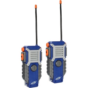 Nerf – Kids Walkie Talkie Set of 2, 1000ft Long Range, Push to Talk