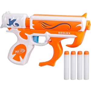 Nerf Roblox Arsenal: Soul Catalyst Dart Blaster, Includes Code to Redeem Exclusive Virtual Item, 4 Elite Nerf Darts, Outdoor Games