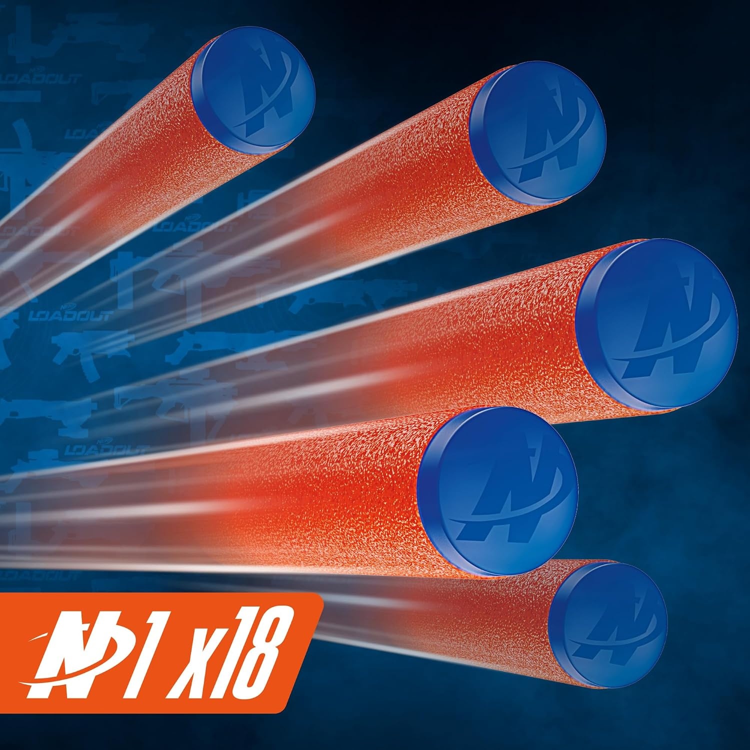 image:imageNerf Loadout FlareFusion Blaster 3 Interchangeable Attachment Accessories 18 Nerf N1 Darts Kids Toys amp Gifts Ages 8 Amazon Exclusive