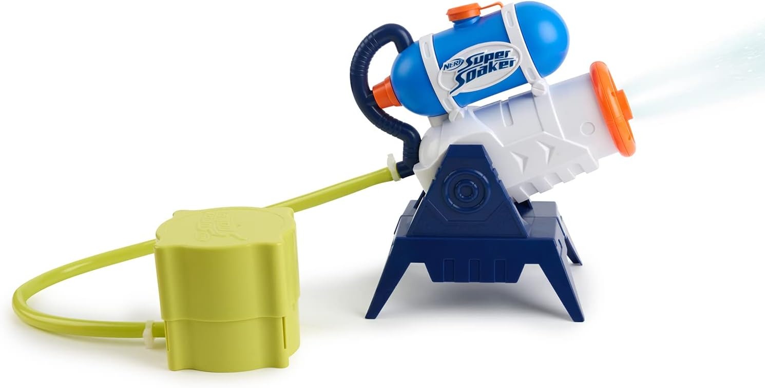 image:imageNERF Super Soaker Grab N Go Stomp Soaker Blasting Machine Outdoor Water GamesStomp Cannon