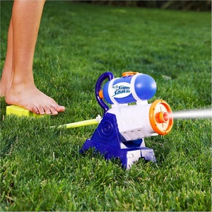 NERF Super Soaker Grab ‘N Go Stomp Soaker Blasting Machine – Outdoor Water Games(Stomp Cannon)