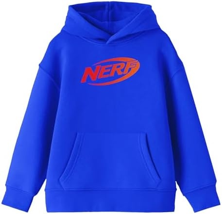 image:imageBioworld Nerf Logo Long Sleeve Royal Blue Boys Hooded SweatshirtBlue