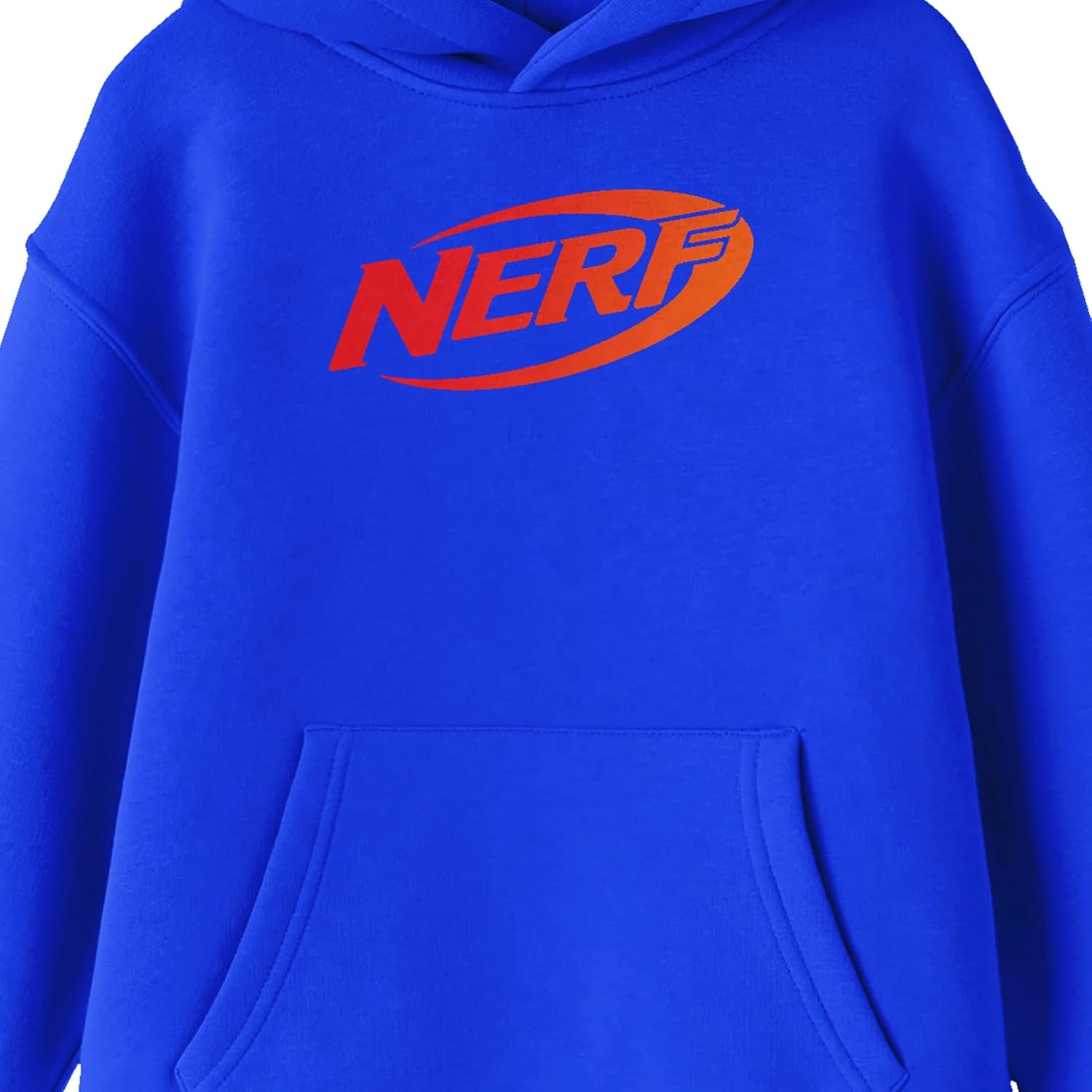 image:imageBioworld Nerf Logo Long Sleeve Royal Blue Boys Hooded SweatshirtBlue