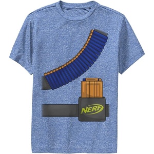 Hasbro Boys’ Faux Tactical Costume(Royal Blue Heather)