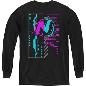 Nerf Cyber Youth Long Sleeve T Shirt(Black)