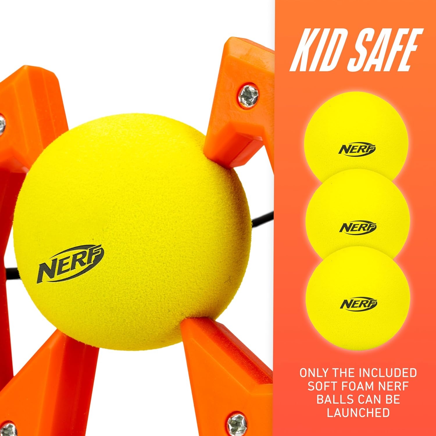 image:imageNERF Slingshot Challenge Bowling Toss Game Foam Ball Shooter