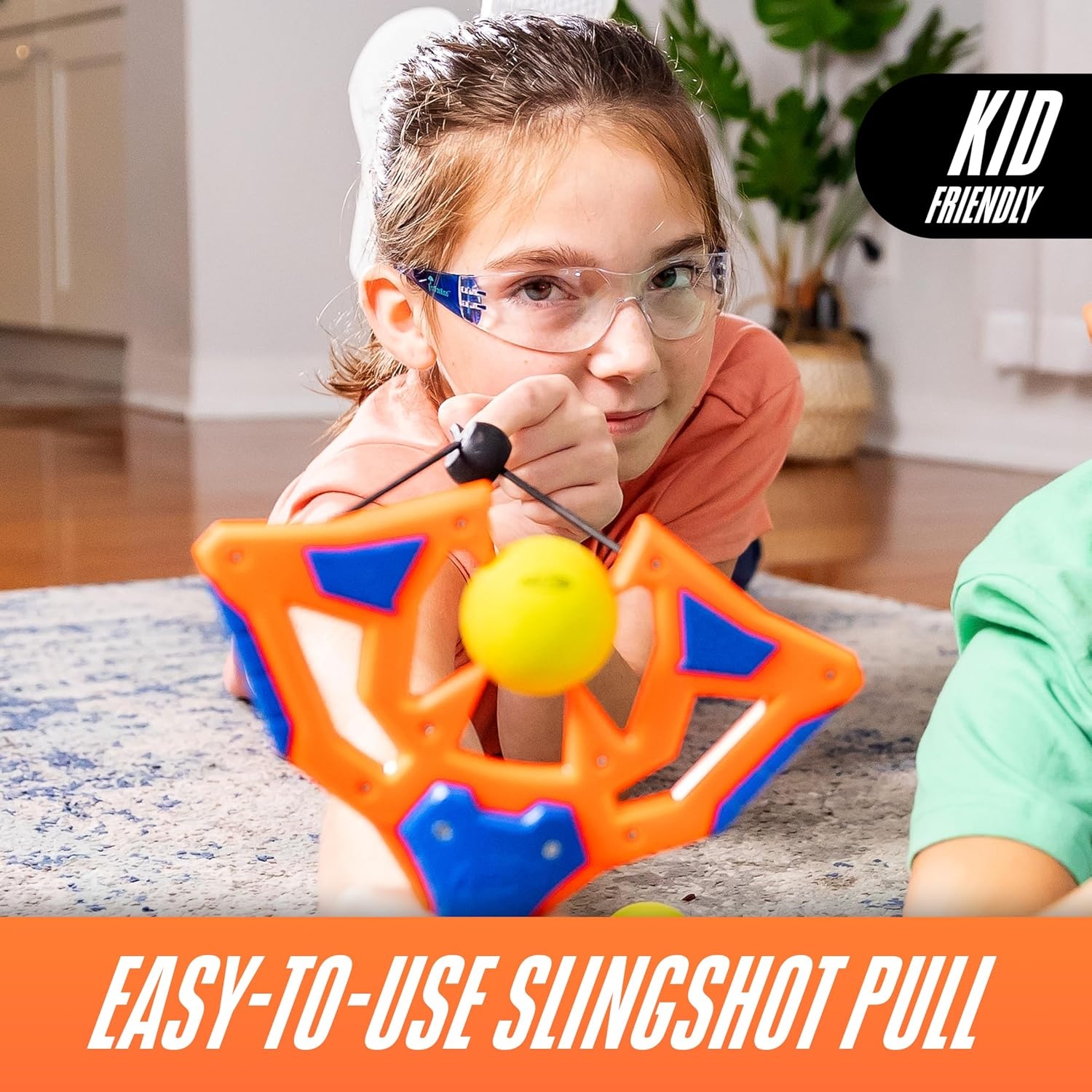 image:imageNERF Slingshot Challenge Bowling Toss Game Foam Ball Shooter