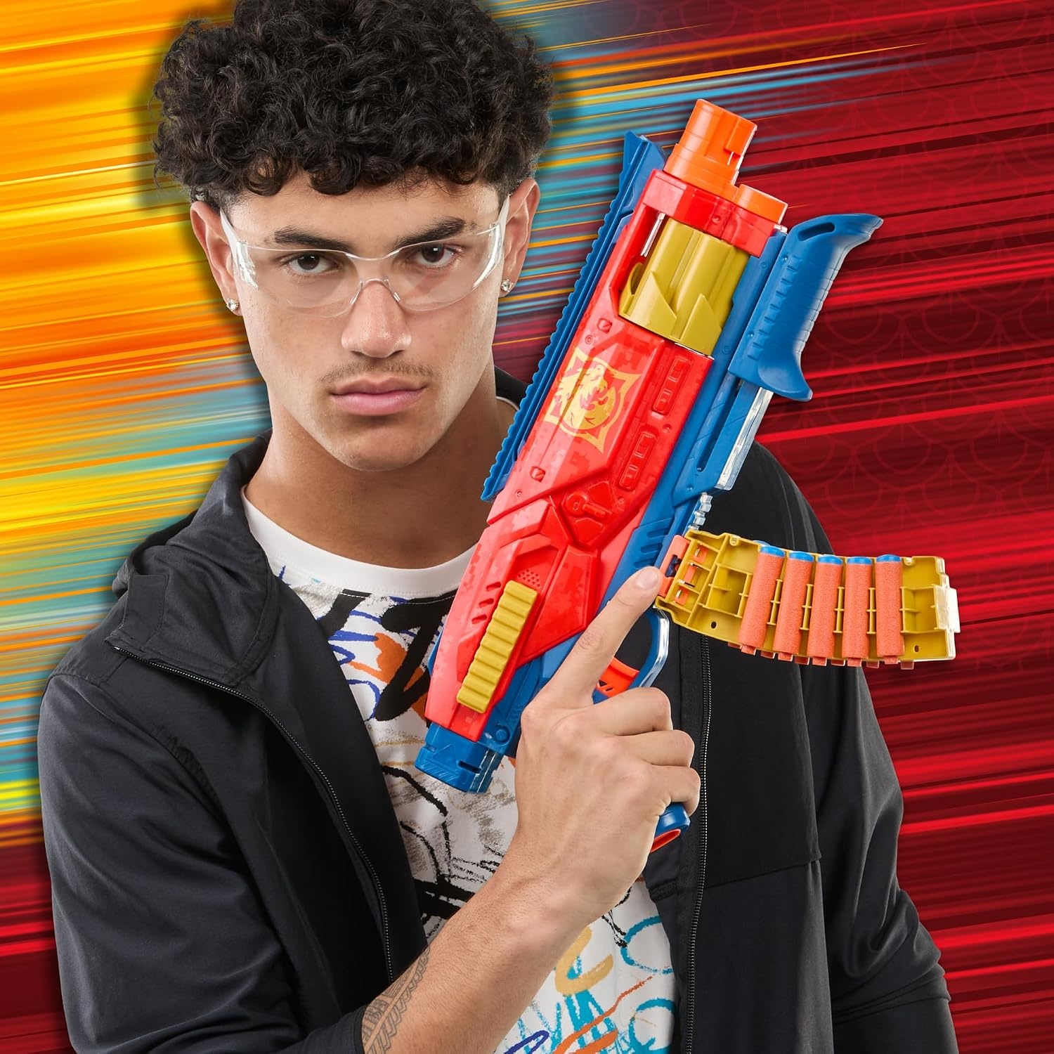 image:imageNerf Loadout Shadowspeed Recon Blaster 14Dart Storage Attachment Accessory 6Dart Revolving Cylinder 14 Nerf N1 Darts Kids Toys amp Gifts Ages 8