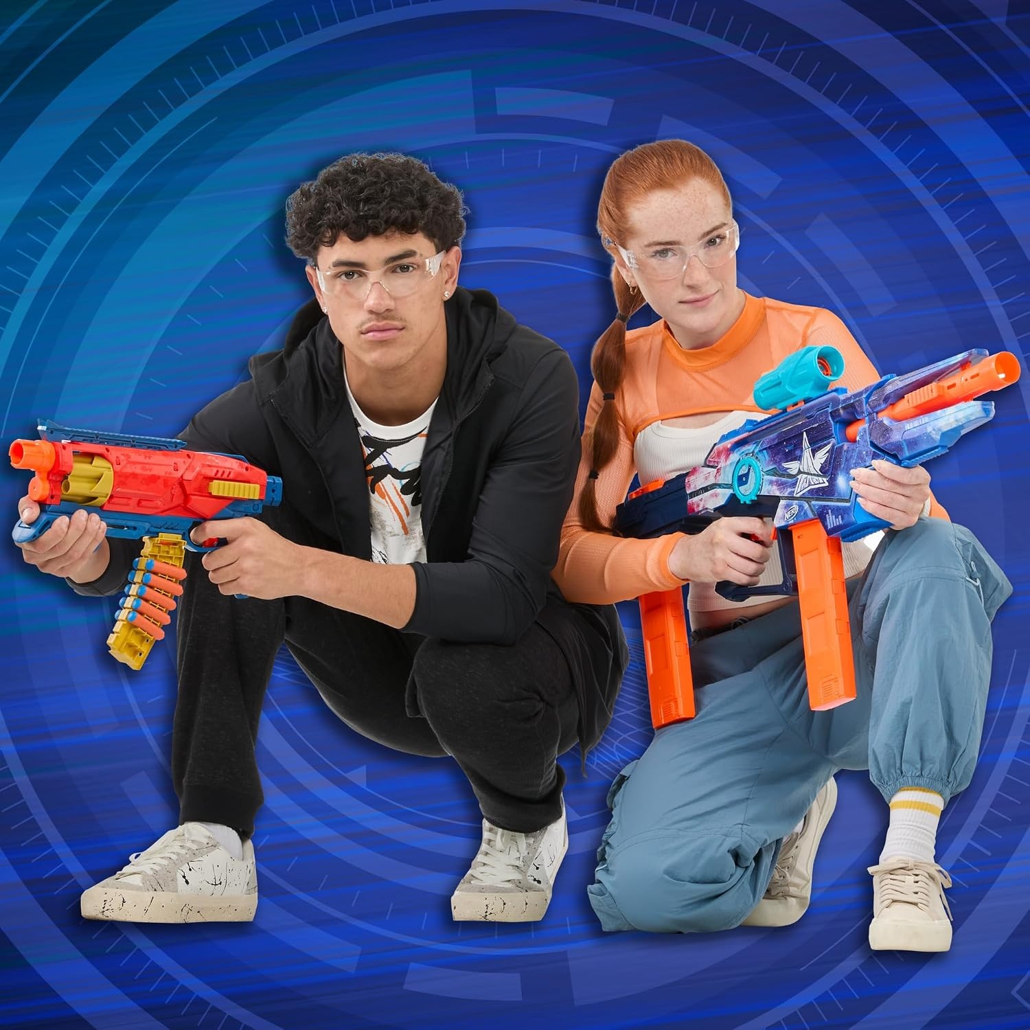 image:imageNerf Loadout Shadowspeed Recon Blaster 14Dart Storage Attachment Accessory 6Dart Revolving Cylinder 14 Nerf N1 Darts Kids Toys amp Gifts Ages 8