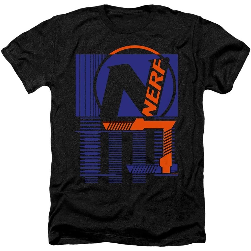 image:imageNerf Grid Unisex Adult Heather T Shirt for Men and Women