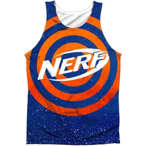 Nerf Target Practice Unisex Adult Front Print Sublimated Tank Top for Men and Women