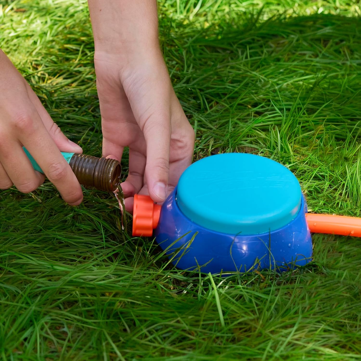 image:imageNerf Super Soaker Stomp amp Soak Water Toy Jellyfish Launches Into The Air amp Sprays Water Attaches to Garden Hose Kids Outdoor Sprinkler Toys amp Gifts Ages 4
