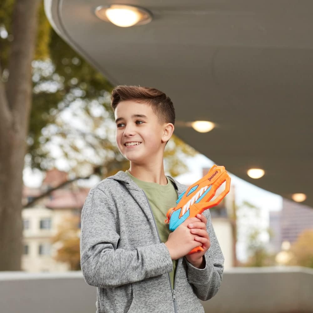 image:imageSuper Soaker SUPERSOAKER Nerf DinoSquad RaptorSurge Water Blaster TriggerFire Soakage for Outdoor Summer Water Games for Youth Teens Adults