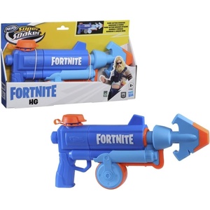 Nerf Super Soaker Fortnite HG Water Blaster – Pump-Action Soakage for Outdoor Summer Water Games – for Teens, Adults