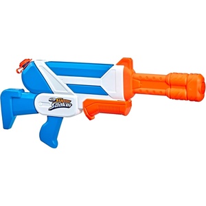 Nerf Super Soaker Twister Water Blaster, 2 Twisting Streams of Water, Pump to Fire, Outdoor Water-Blasting Fun for Kids Teens Adults