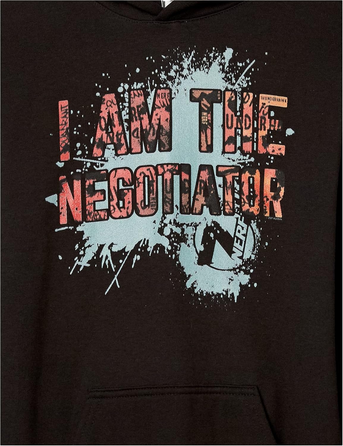 image:imageHasbro Nerf I Am The Negotiator Boys HoodieBlack
