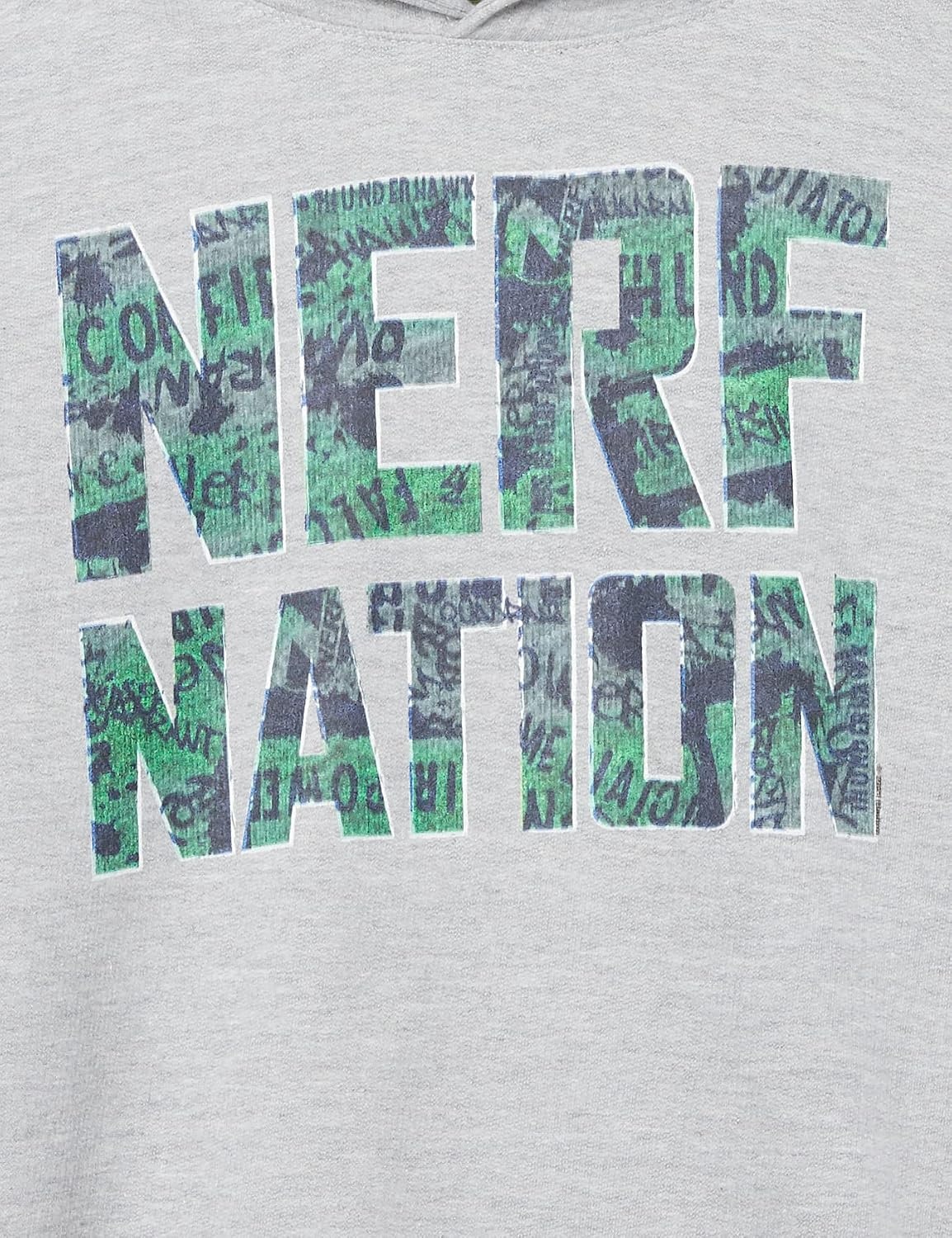 image:imageHasbro Nerf Nation Pose Boys Hooded Pullover FleeceAthletic Heather