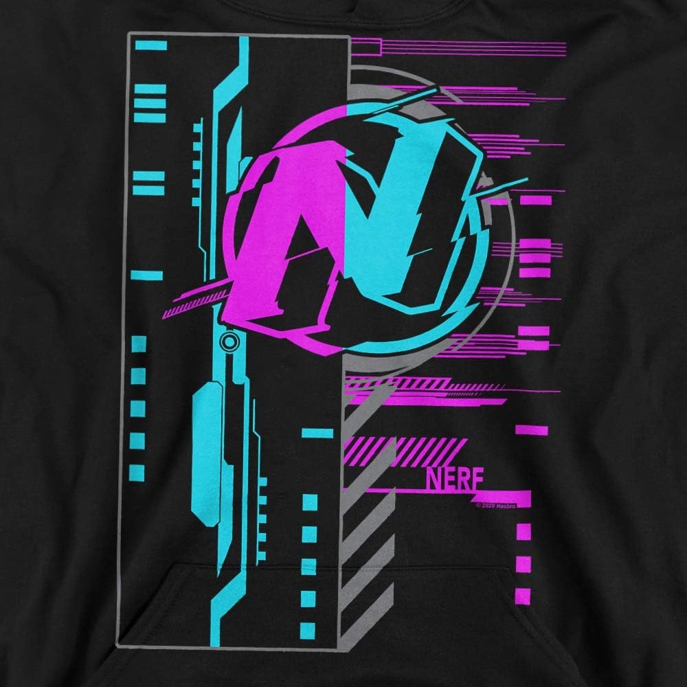 image:imageTrevco Nerf Cyber Unisex Youth PullOver HoodieBlack