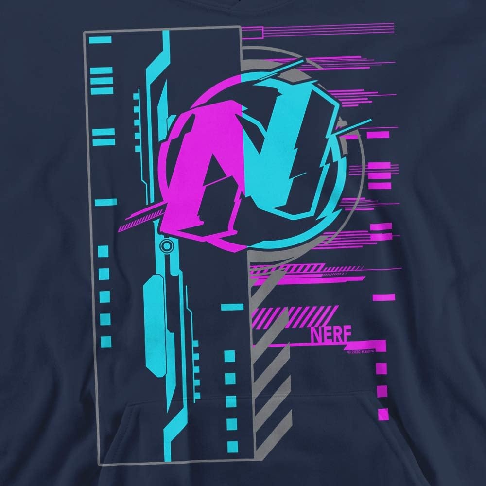 image:imageTrevco Nerf Cyber Unisex Youth PullOver HoodieNavy