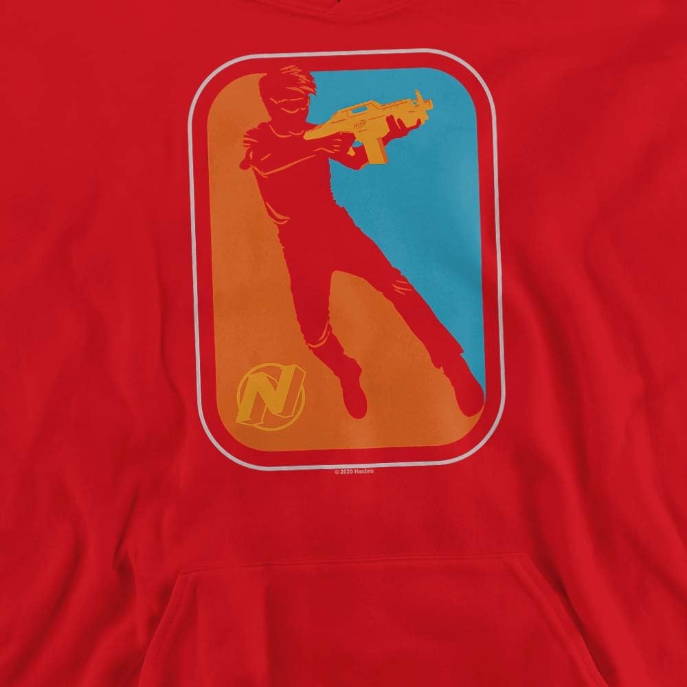 image:imageTrevco Nerf Nerf Pro Unisex Youth PullOver HoodieRed