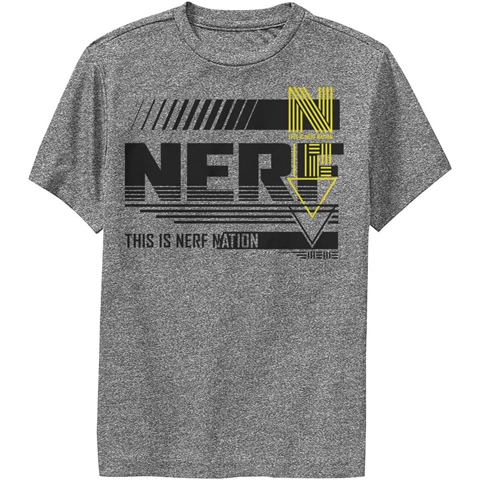image:imageHasbro Boys Nerf XL NationCharcoal Heather