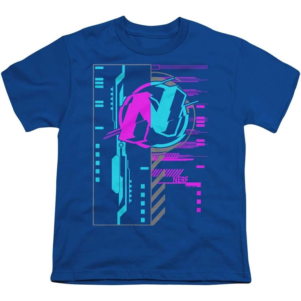image:imageNerf Cyber Unisex Youth T ShirtRoyal