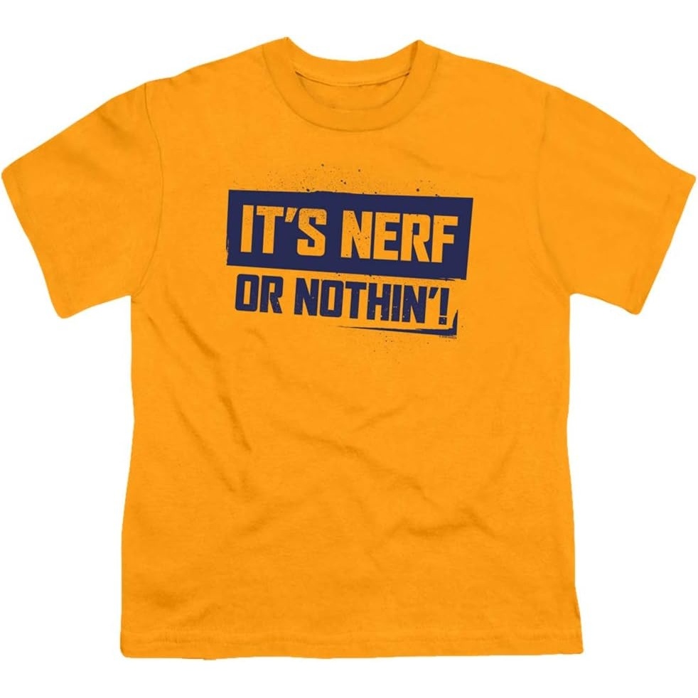 image:imageNerf Nerf Or Nothing Unisex Youth T ShirtGold