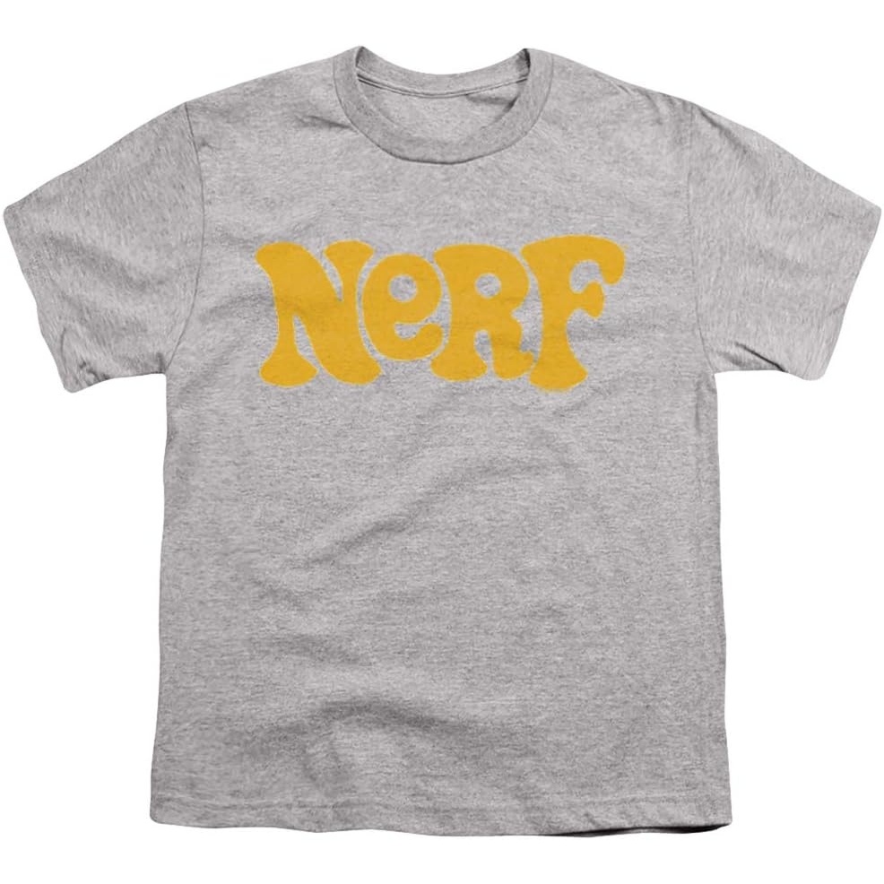 image:imageNerf Og Logo Unisex Youth T ShirtAthletic Heather