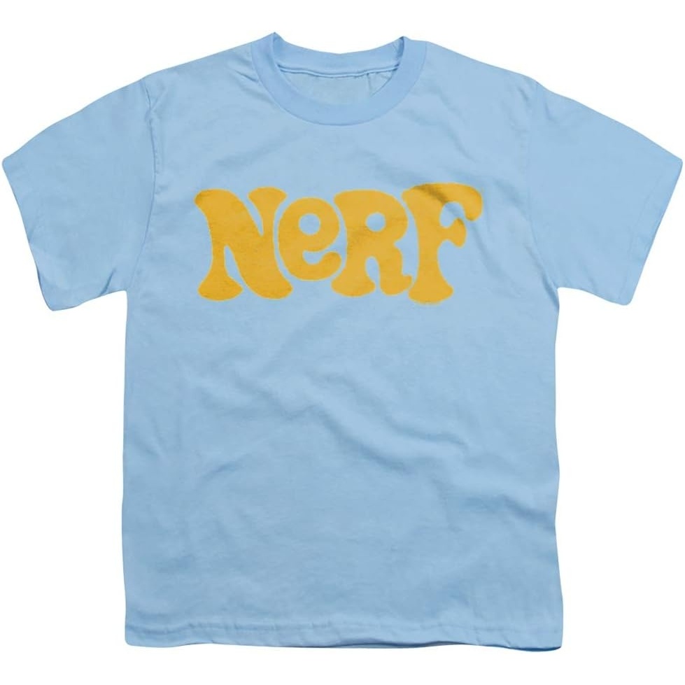image:imageNerf Og Logo Unisex Youth T ShirtLight Blue