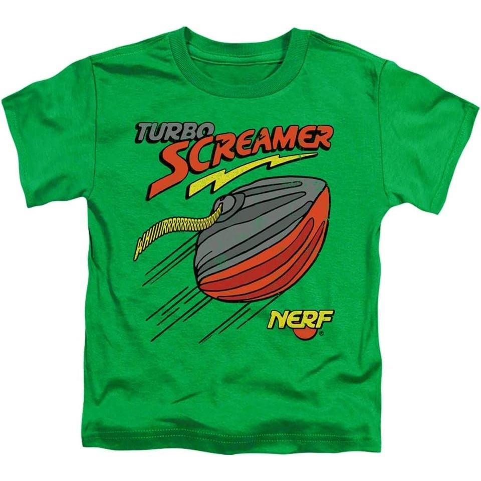 image:imageNerf Turbo Screamer Unisex Toddler T Shirt for Boys and GirlsKelly Green