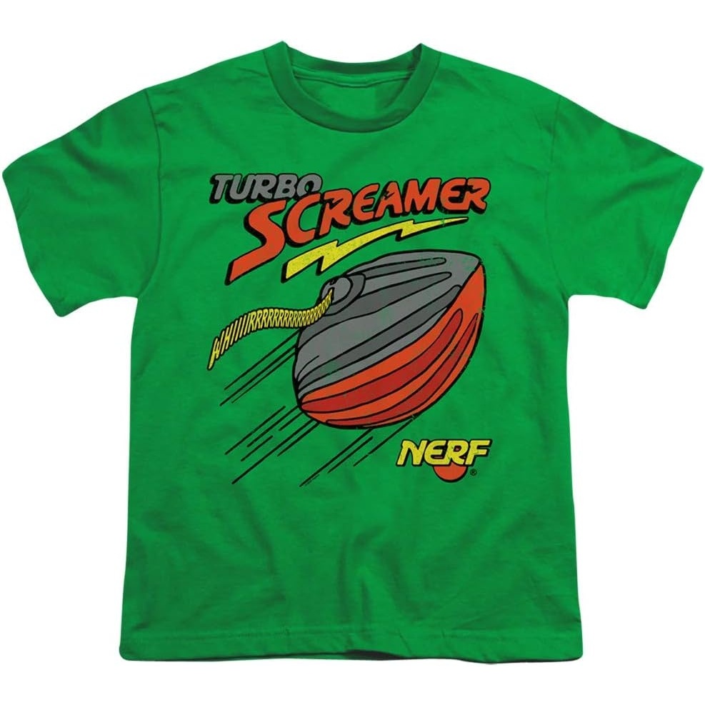 image:imageNerf Turbo Screamer Unisex Youth T ShirtKelly Green