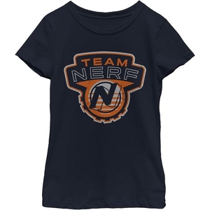 Hasbro Girls’ Team Nerf Badge(Navy Blue)