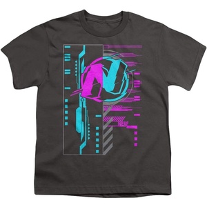 Nerf Cyber Unisex Youth T Shirt(Charcoal)