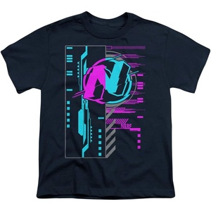 Nerf Cyber Unisex Youth T Shirt(Navy)