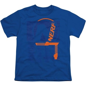 Nerf Grid Unisex Youth T Shirt(Royal)