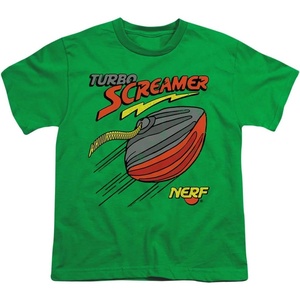 Nerf Turbo Screamer Unisex Youth T Shirt(Kelly Green)